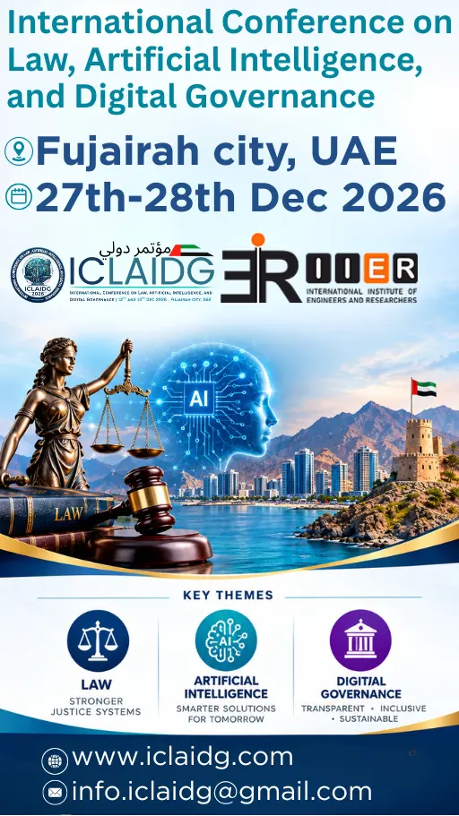 Law, Artificial Intelligence, and Digital Governance Conference in Fujairah, UAE